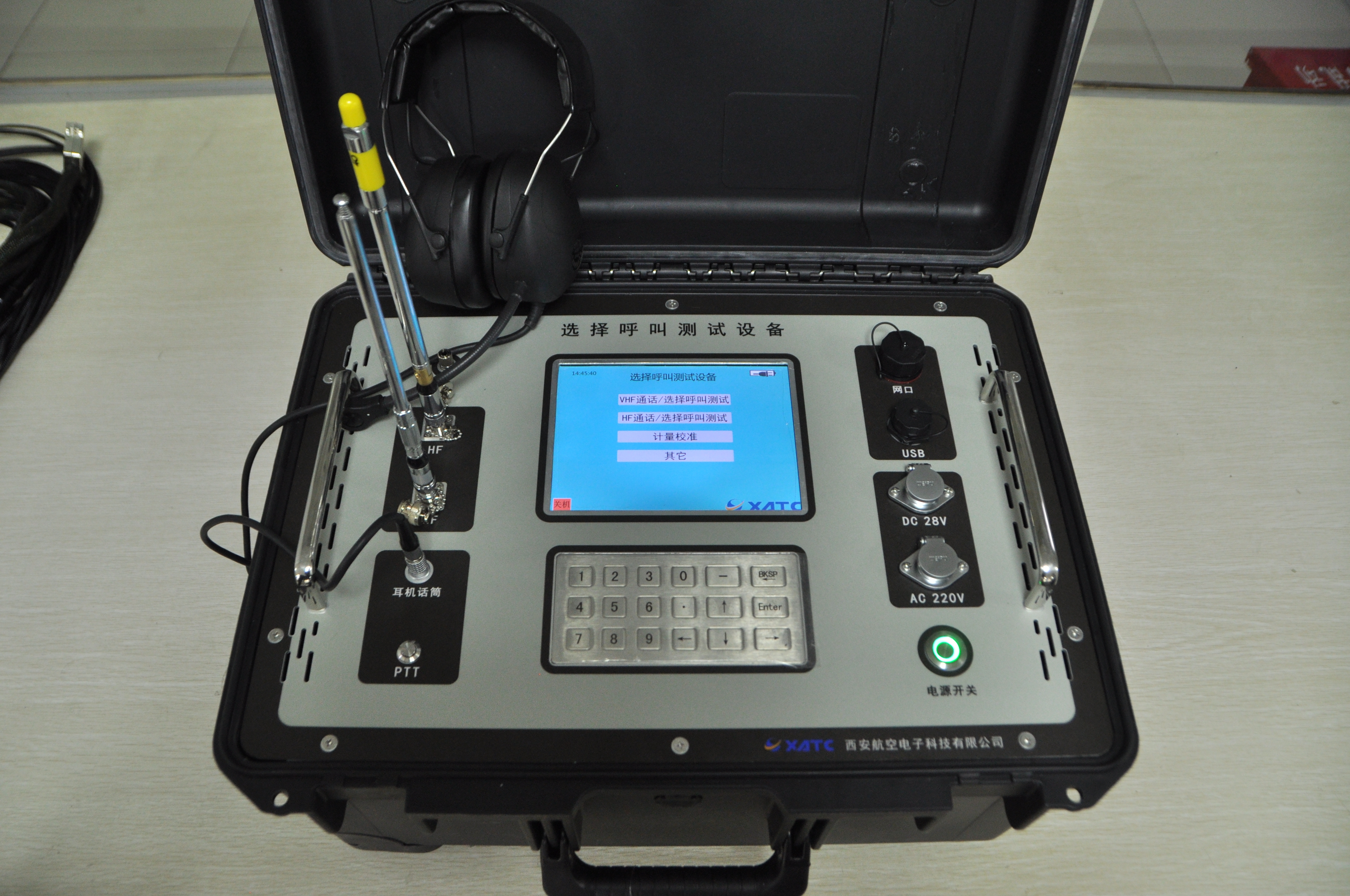 机载短波/超短波电台选择呼叫检测仪